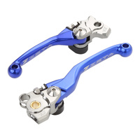 Zeta Pivot Folding Lever Set for 2019-2023 Kawasaki KX450F - FP