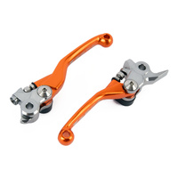 Zeta Pivot Folding Lever Set for 2016-2021 Husqvarna FC450 - FP