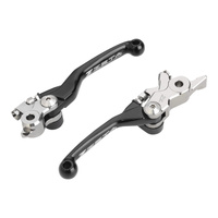 Zeta Pivot Folding Lever Set for 2019-2021 Husqvarna FE250 - FP