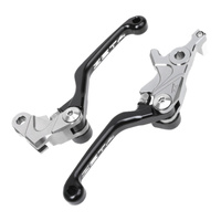Zeta Pivot Folding Lever Set for 2017-2021 Honda CRF250L Rally - CP 3-Finger