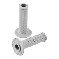 Zeta Open End Grips for 1982-1989 Suzuki DR250S - Grey