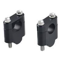 Zeta Handlebar Rise Kit 30mm Height - 22.2mm Bar - Black