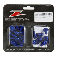 Zeta Plastics Fastener Kit for 2019-2023 Yamaha YZ450FX - Blue