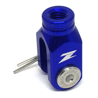 Zeta Rear Brake Clevis for 2002-2021 Suzuki RM85L Big Wheel - Blue