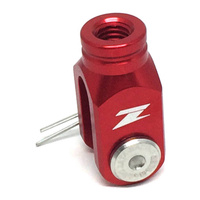 Zeta Rear Brake Clevis for 2001-2012 Suzuki RM250 - Red