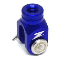 Zeta Rear Brake Clevis for 2004-2006 Suzuki RMZ250 - Blue