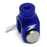 Zeta Rear Brake Clevis for 2015-2026 Yamaha YZ250FX - Blue