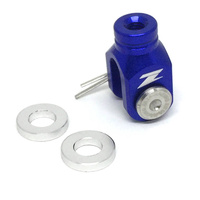 Zeta Rear Brake Clevis for 2008-2012 Yamaha WR250X - Blue