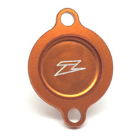 Zeta Oil Filter Cover for 2017-2024 Husqvarna FX450 - Orange