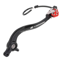 Zeta Rear Trigger Brake Pedal for 2017-2023 KTM 500 EXCF - Red