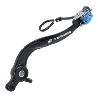 Zeta Rear Trigger Brake Pedal for 2016-2022 KTM 350 SXF - Blue