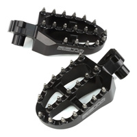 Zeta Aluminium Foot Pegs for 2020-2026 Yamaha XTZ690 Tenere 700 - Black