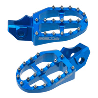 Zeta Aluminium Foot Pegs for 2022-2023 GasGas MC85 Small Wheel - Blue