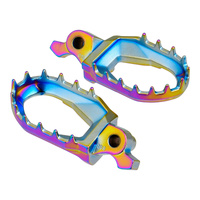 Zeta Max Footpegs for 2025-2026 Yamaha YZ250FX - Oil Slick
