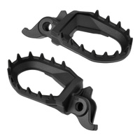 Zeta Max Footpegs for 2021-2026 Kawasaki KX450X - Black