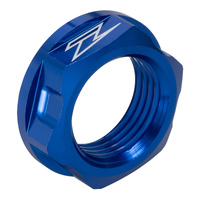 Zeta Front Axle Nut for 2020-2024 Yamaha WR250F - M18 x 24 P1.5 H9 Blue