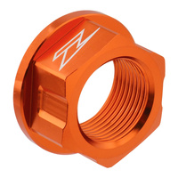 Zeta Axle Nut for 2026 KTM 450 SXF Factory Edition - M22 x 30 P1.5 H17 Orange